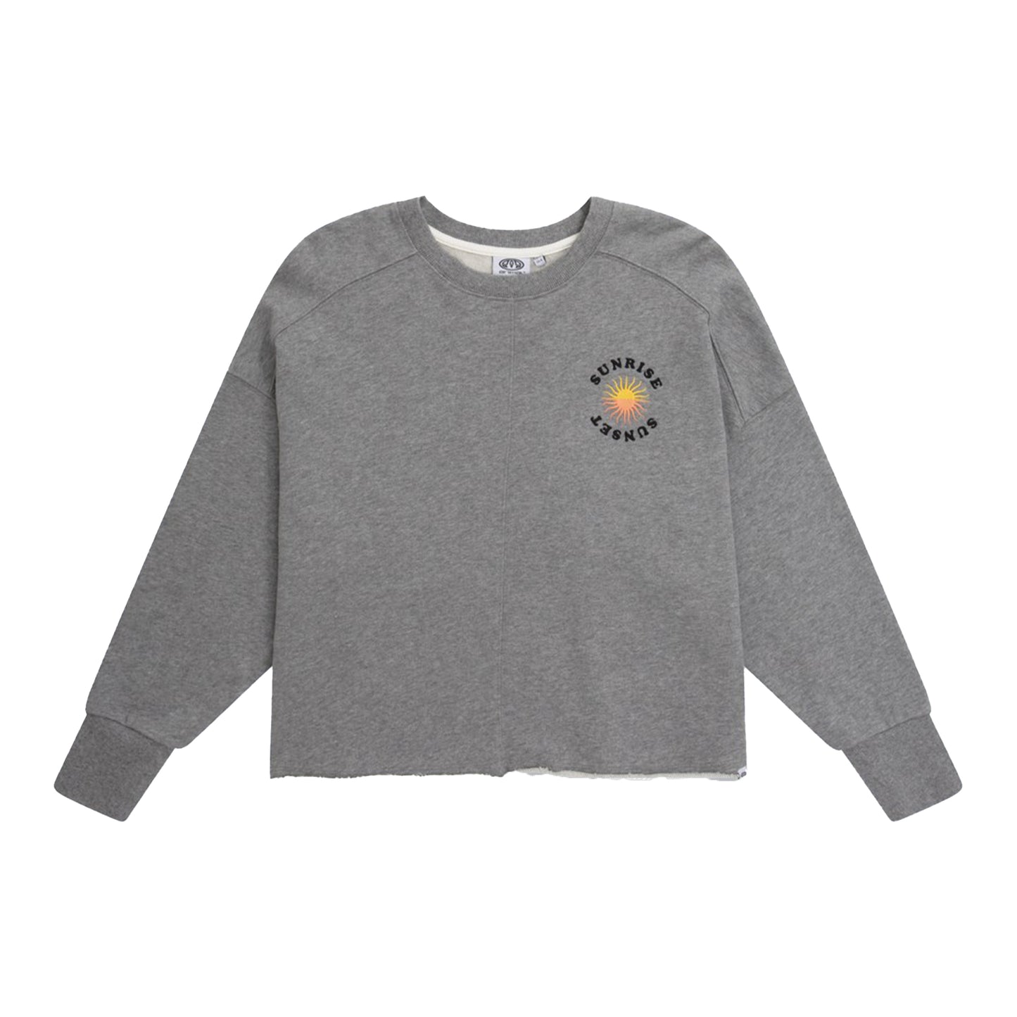 Grey - Front - Animal Womens-Ladies Lisa Organic Sweatshirt