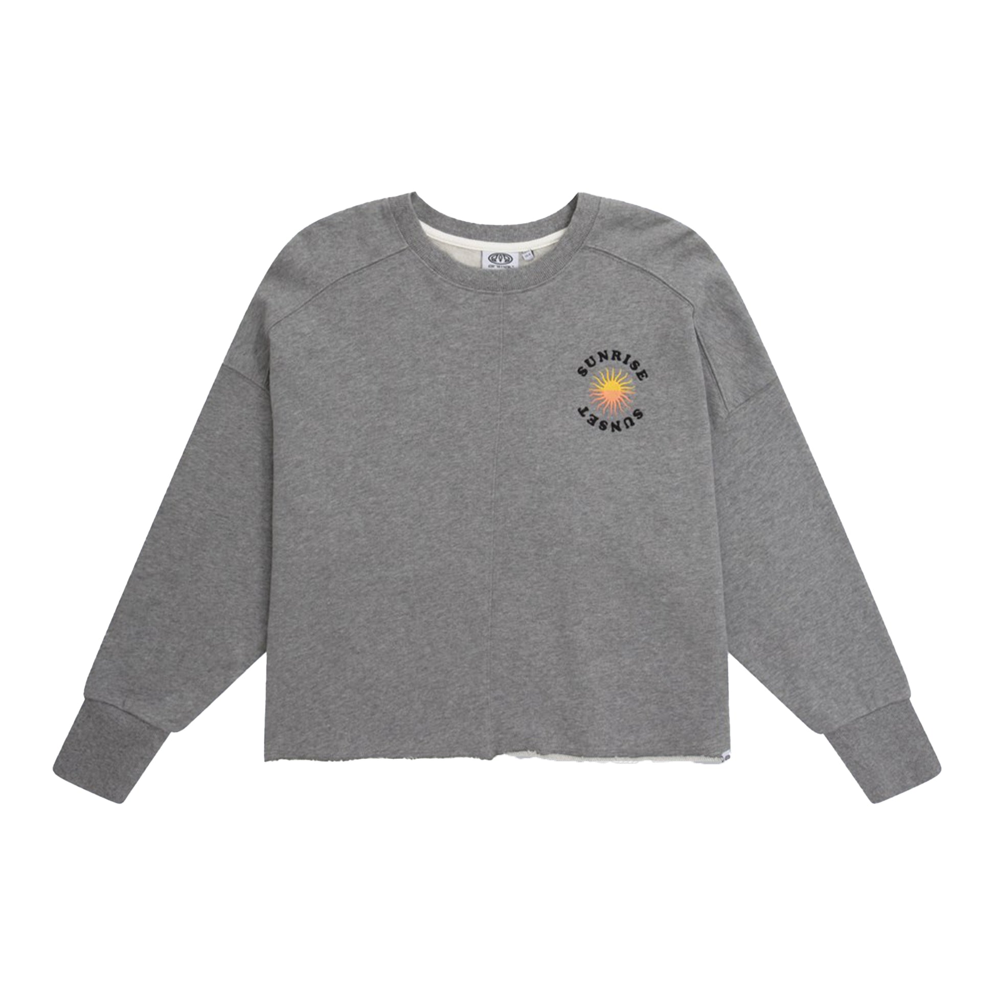 Grey - Front - Animal Womens-Ladies Lisa Organic Sweatshirt