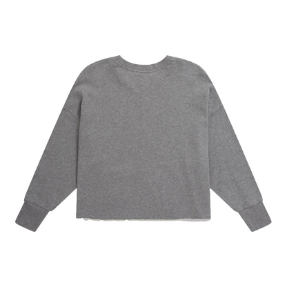Grey - Back - Animal Womens-Ladies Lisa Organic Sweatshirt
