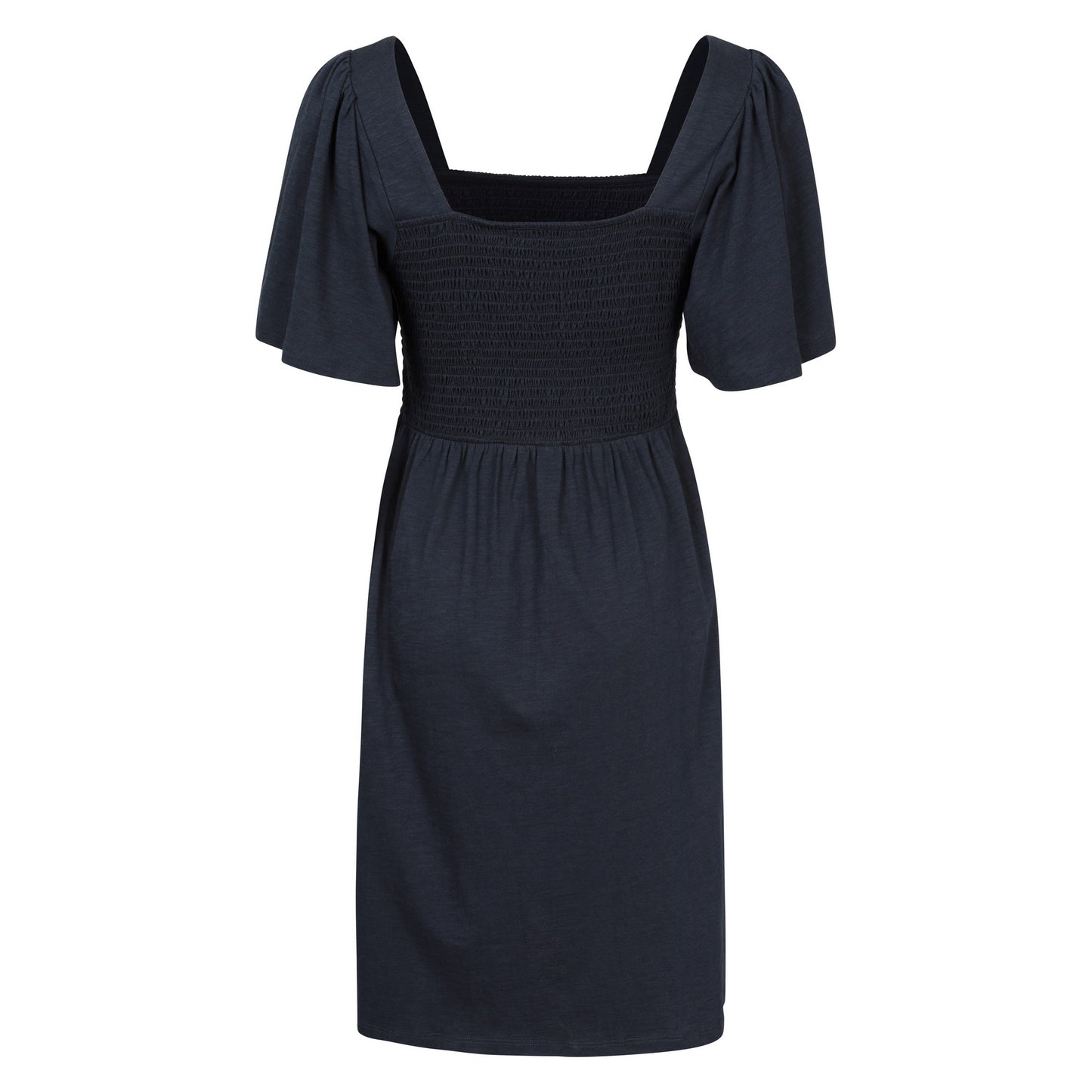 Navy - Back - Mountain Warehouse Womens-Ladies Hydra Shirred Dress