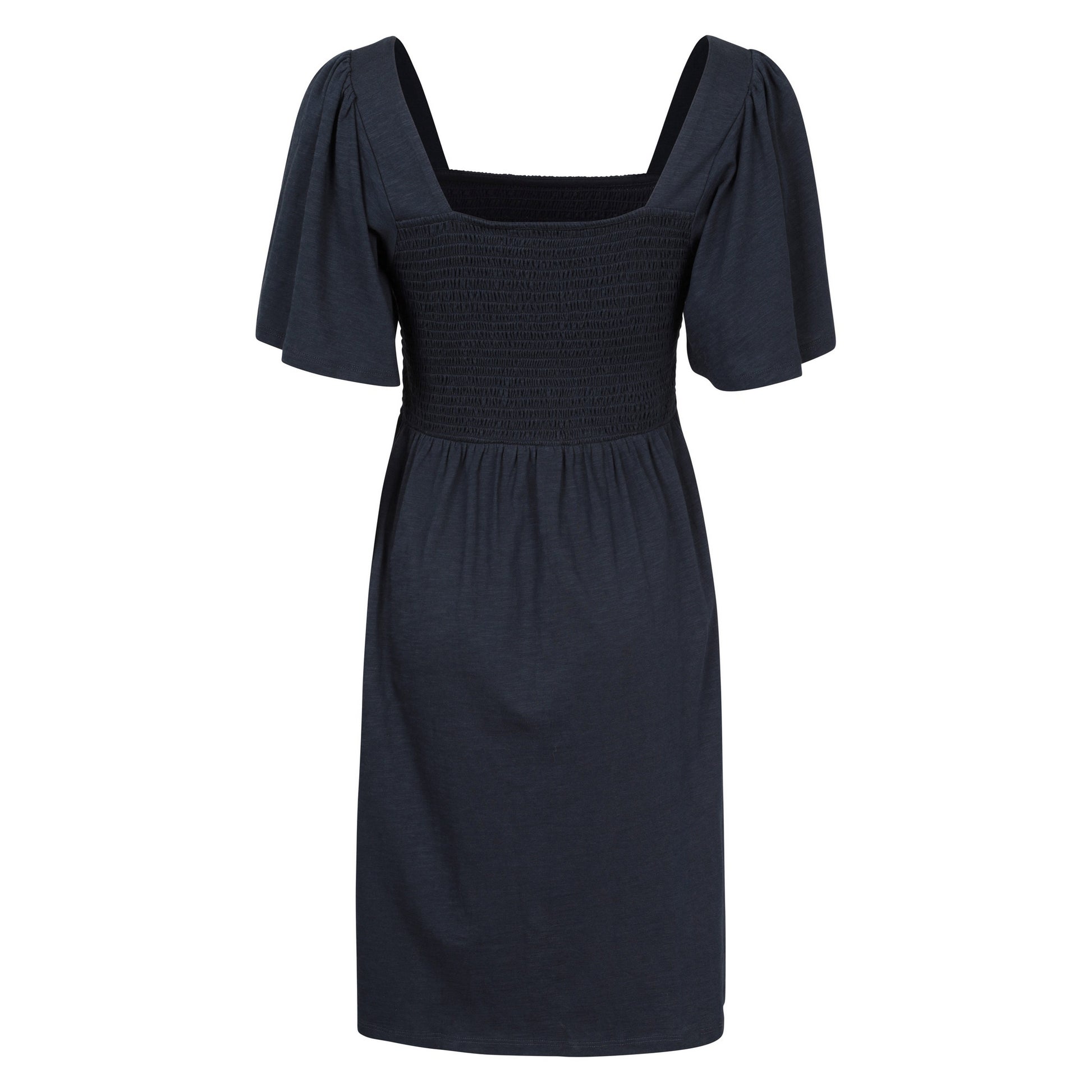 Navy - Back - Mountain Warehouse Womens-Ladies Hydra Shirred Dress