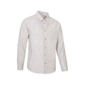 Mustard - Side - Mountain Warehouse Mens Lowe Stripe Shirt