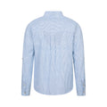 Blue - Back - Mountain Warehouse Mens Lowe Stripe Shirt