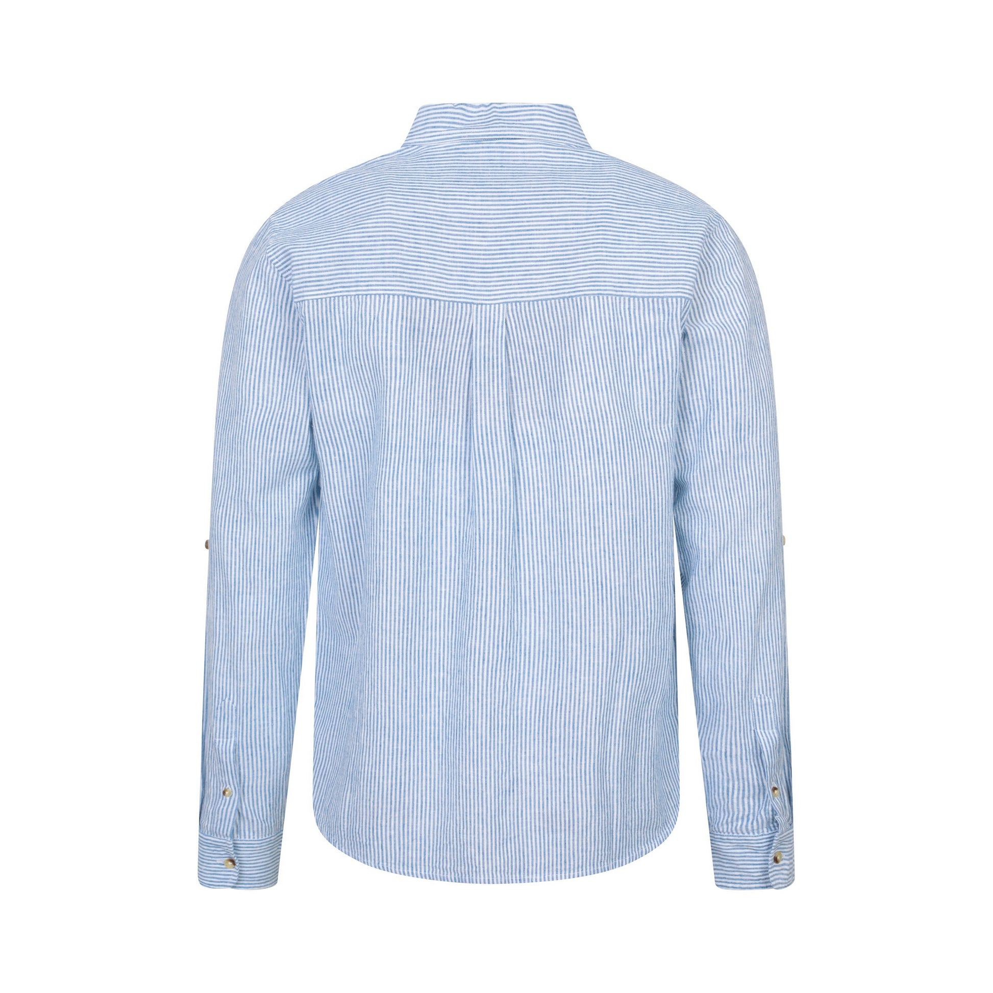 Blue - Back - Mountain Warehouse Mens Lowe Stripe Shirt