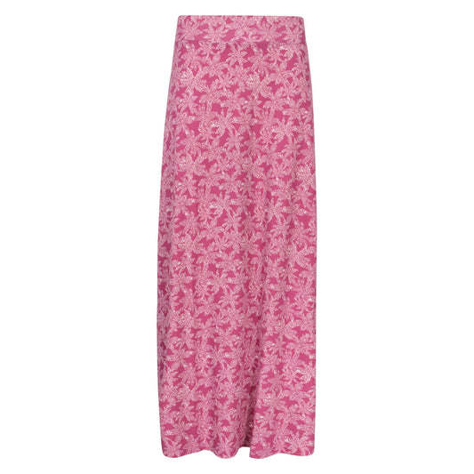 Berry - Front - Mountain Warehouse Womens-Ladies Shore Jersey Maxi Skirt