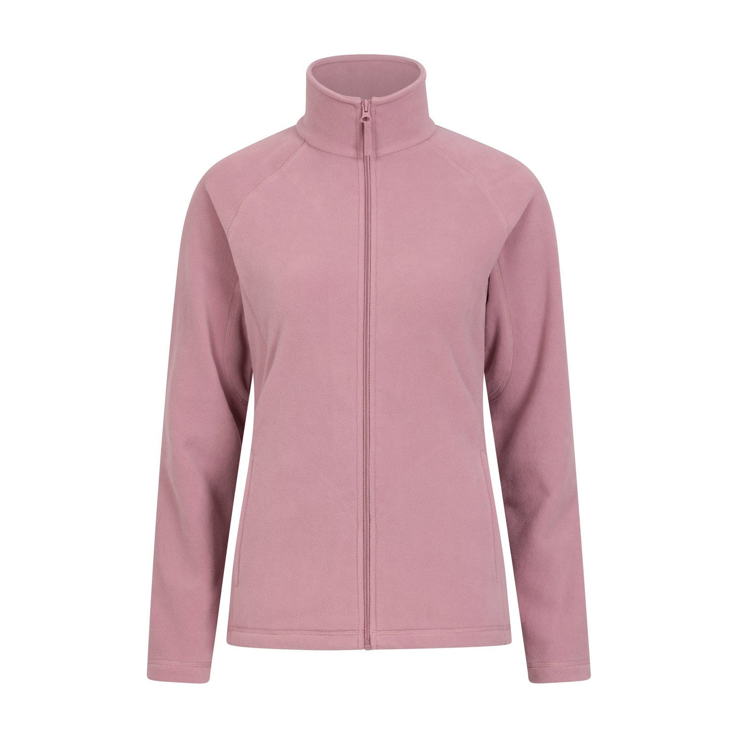 Bright Pink - Front - Mountain Warehouse Womens-Ladies Raso Fleece Jacket