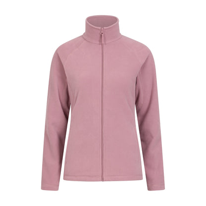 Bright Pink - Front - Mountain Warehouse Womens-Ladies Raso Fleece Jacket