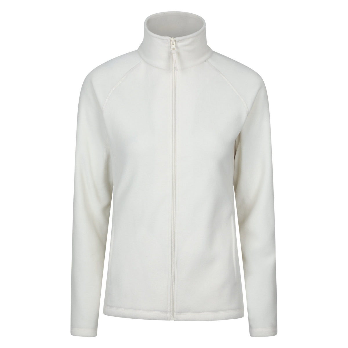 Beige - Front - Mountain Warehouse Womens-Ladies Raso Fleece Jacket