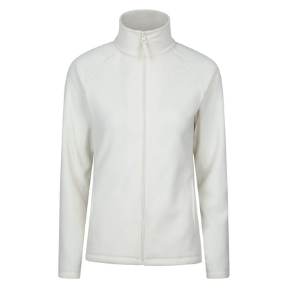 Beige - Front - Mountain Warehouse Womens-Ladies Raso Fleece Jacket