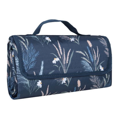 Dark Blue - Back - Mountain Warehouse Patterned Picnic Mat