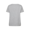 Light Grey - Back - Mountain Warehouse Womens-Ladies Basic Relaxed Fit T-Shirt