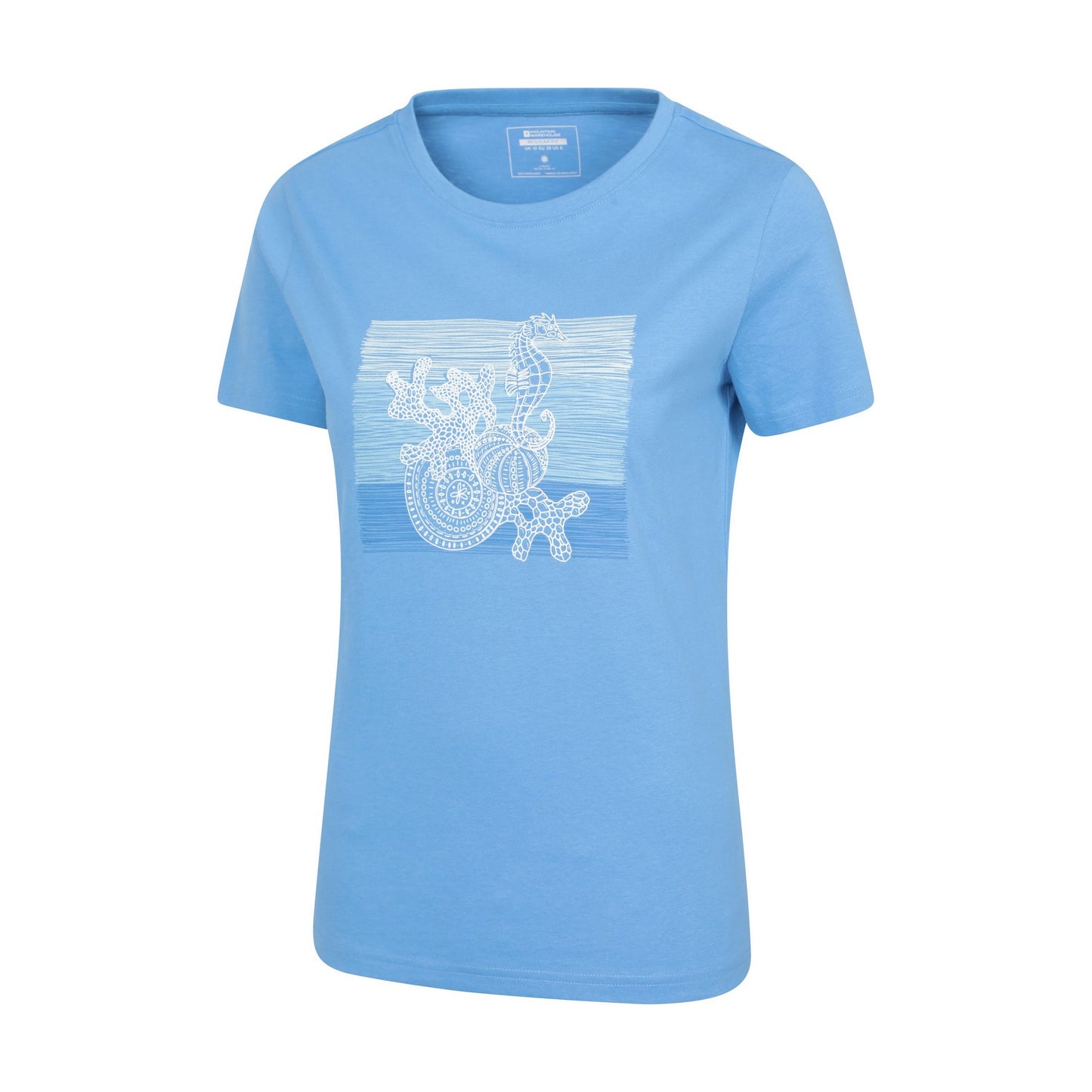 Blue - Lifestyle - Mountain Warehouse Womens-Ladies Seahorse T-Shirt