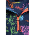 Navy - Pack Shot - Mountain Warehouse Childrens-Kids Pursuit Dinosaur Half Zip Fleece Top