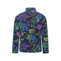Navy - Back - Mountain Warehouse Childrens-Kids Pursuit Dinosaur Half Zip Fleece Top