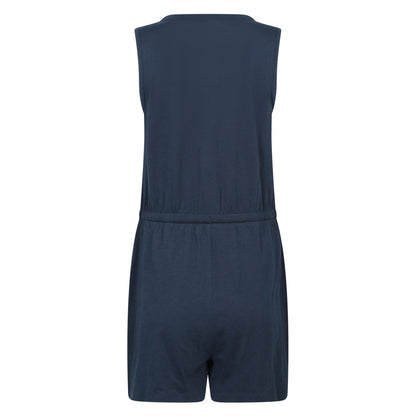 Navy - Back - Mountain Warehouse Womens-Ladies Bahamas Playsuit