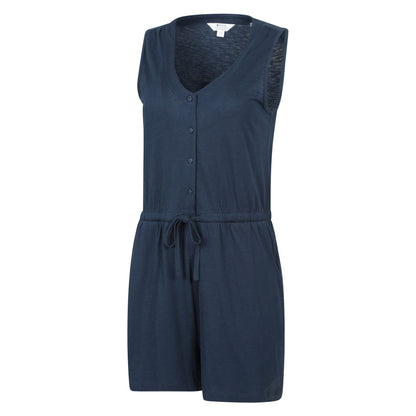 Navy - Lifestyle - Mountain Warehouse Womens-Ladies Bahamas Playsuit