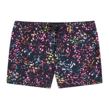 Jet Black - Front - Animal Womens-Ladies Aurora All-Over Print Board Shorts