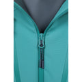Teal - Pack Shot - Mountain Warehouse Womens-Ladies Rainstorm 2.5 Layered Waterproof Jacket