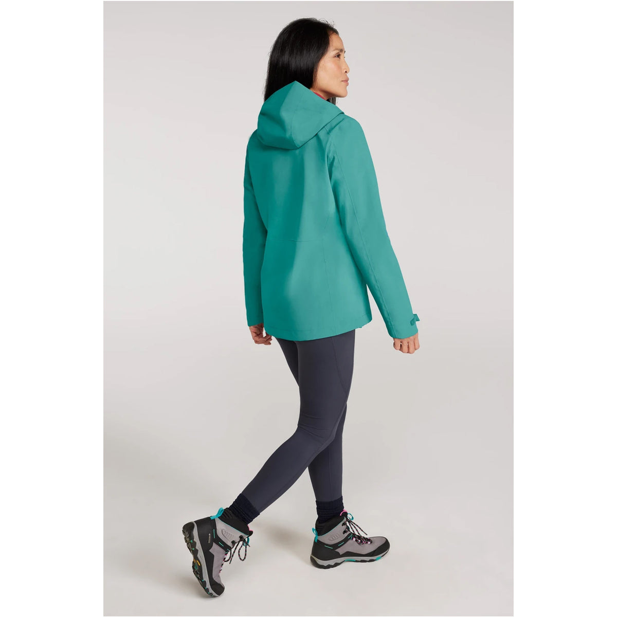 Black - Front - Mountain Warehouse Womens-Ladies Rainstorm 2.5 Layered Waterproof Jacket