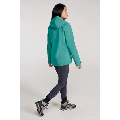 Black - Front - Mountain Warehouse Womens-Ladies Rainstorm 2.5 Layered Waterproof Jacket