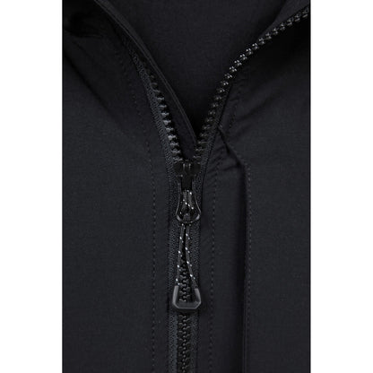 Black - Pack Shot - Mountain Warehouse Mens Retreat Packable Soft Shell Jacket