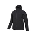 Black - Lifestyle - Mountain Warehouse Mens Retreat Packable Soft Shell Jacket