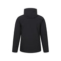 Black - Back - Mountain Warehouse Mens Retreat Packable Soft Shell Jacket