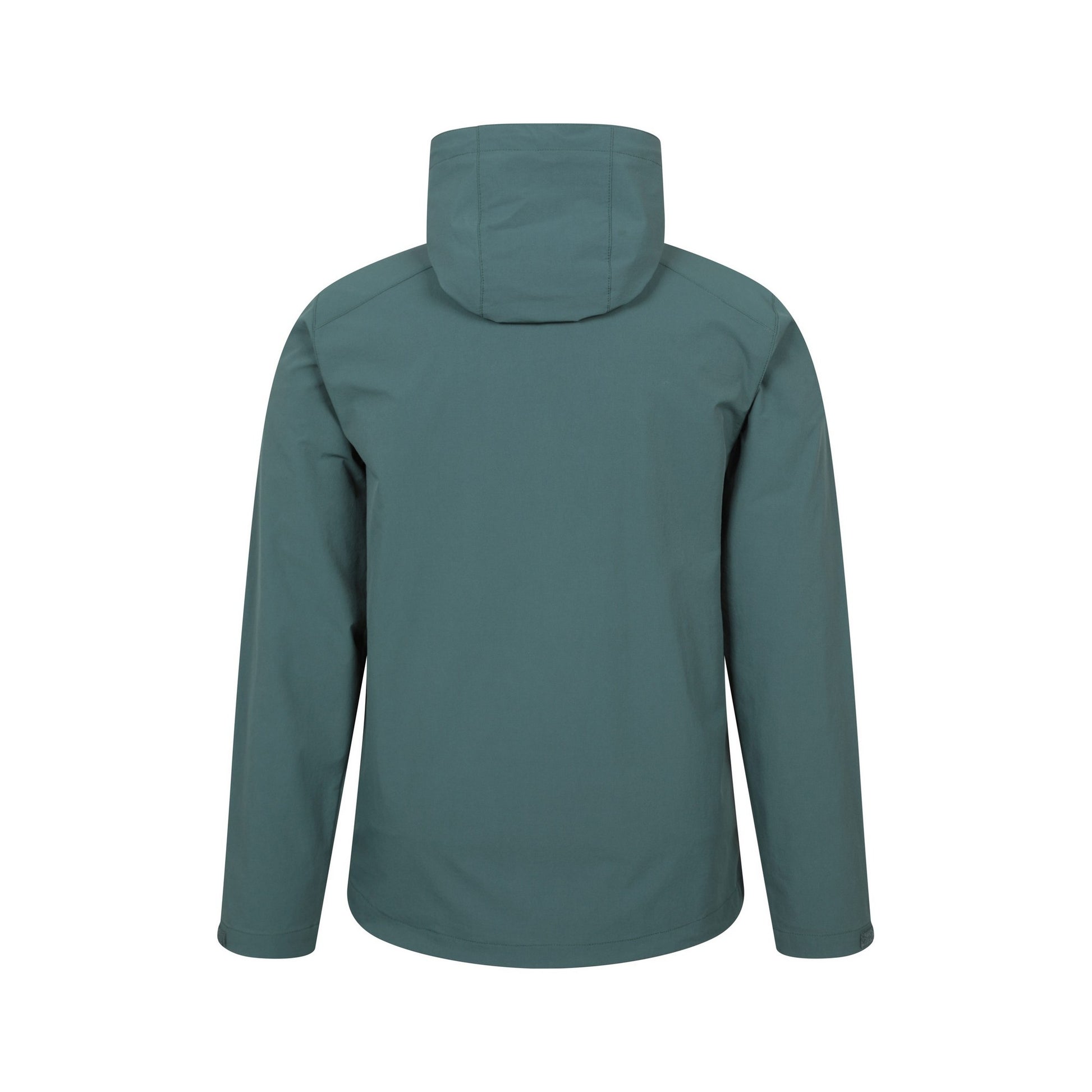 Green - Back - Mountain Warehouse Mens Retreat Packable Soft Shell Jacket
