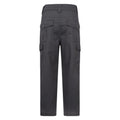 Charcoal - Back - Mountain Warehouse Childrens-Kids Cargo Trousers