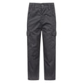 Charcoal - Front - Mountain Warehouse Childrens-Kids Cargo Trousers