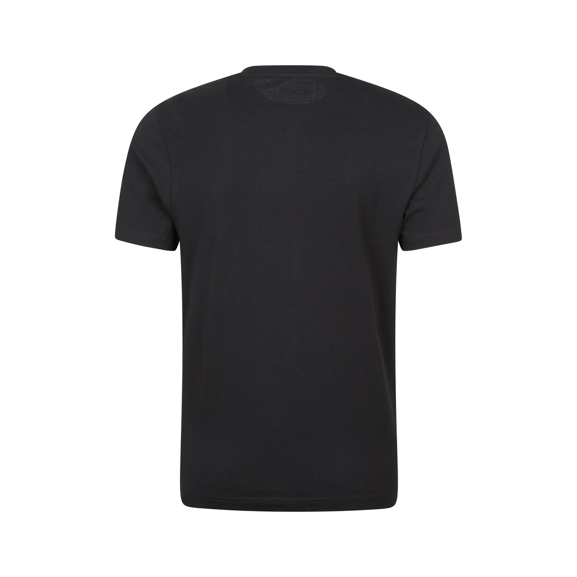 Jet Black - Back - Mountain Warehouse Mens Mountain Peaks T-Shirt