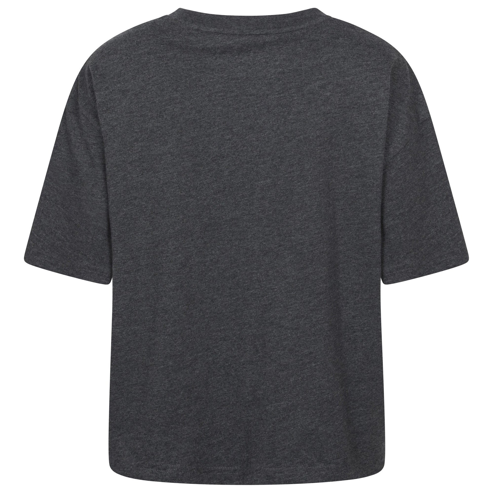 Charcoal - Back - Mountain Warehouse Womens-Ladies Landscape Boxy T-Shirt