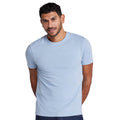 Light Blue - Front - Animal Mens Icon Slim T-Shirt