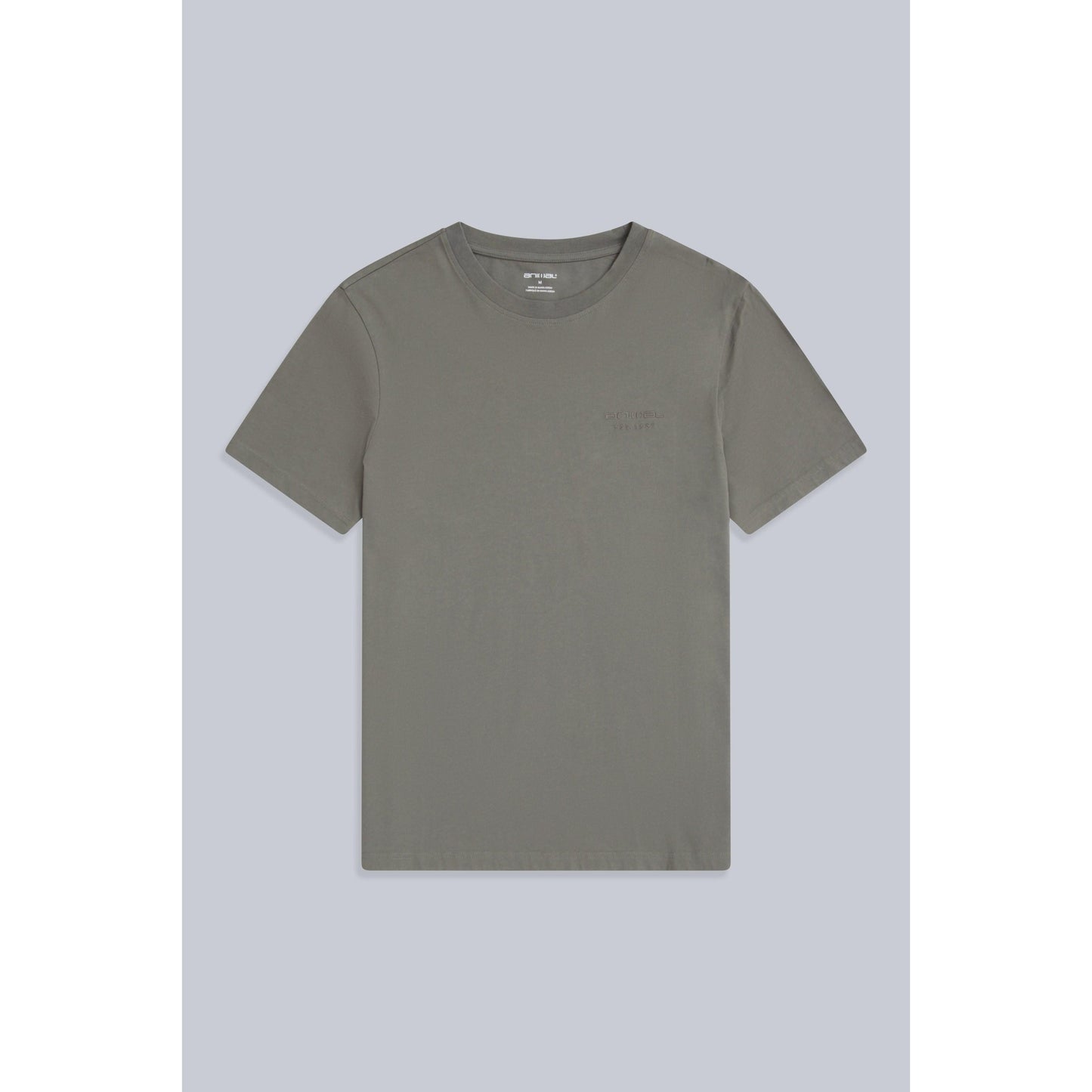 Khaki Green - Front - Animal Mens Icon Slim T-Shirt