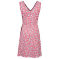 Red - Back - Mountain Warehouse Womens-Ladies Newquay Blossom Sleeveless Midi Dress