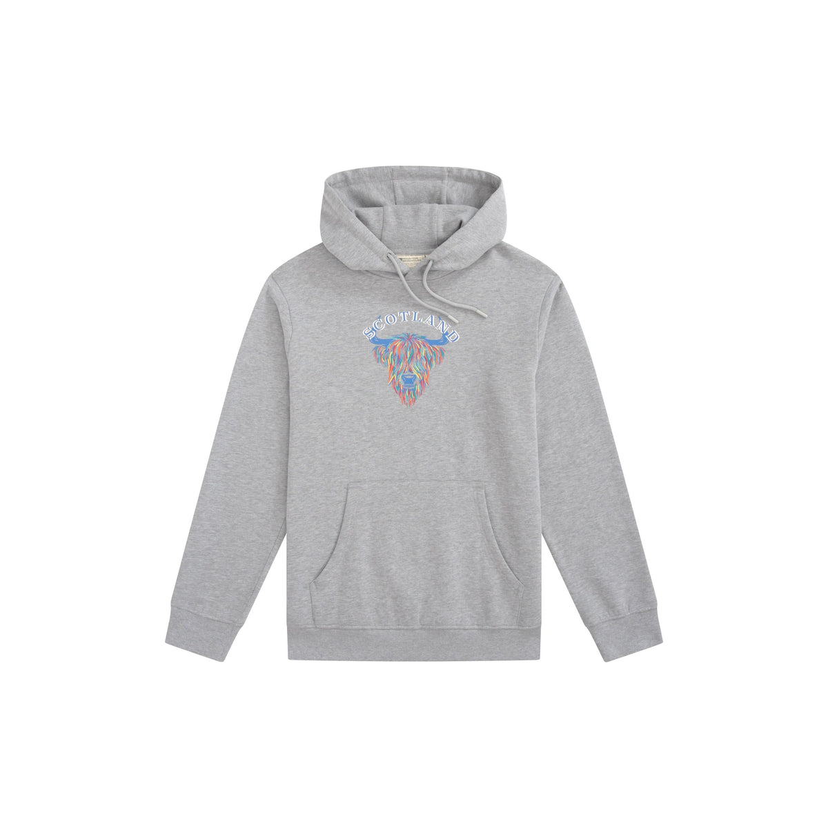 Grey - Front - Mountain Warehouse Mens Regional Scotland Hoodie