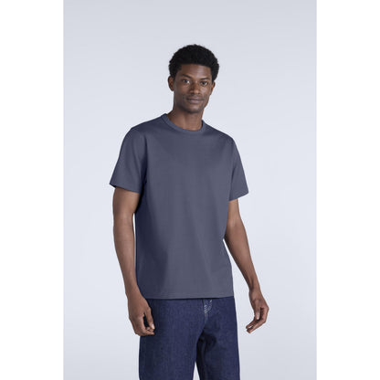 Blue - Front - Animal Mens Otis Plain Oversized T-Shirt
