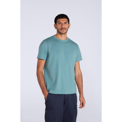 Green - Front - Animal Mens Otis Plain Oversized T-Shirt