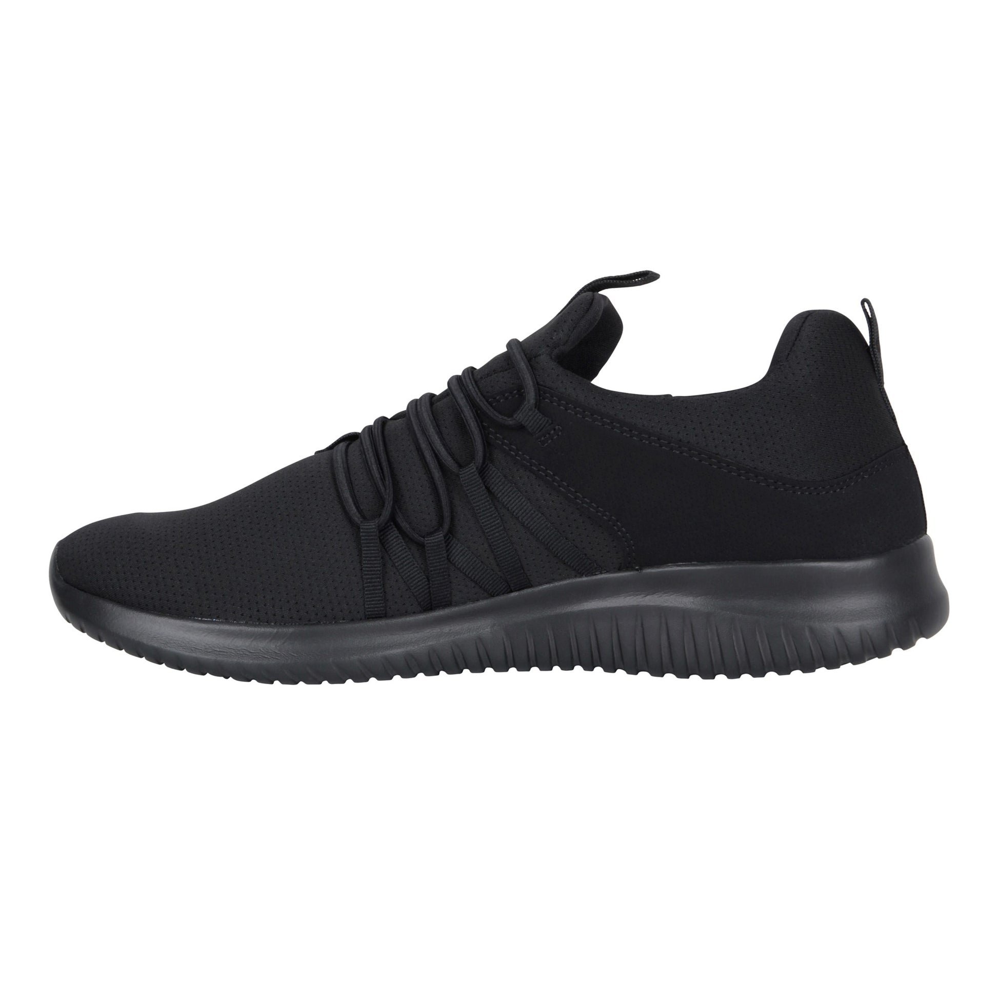 Black - Side - Mountain Warehouse Mens Swift Lightweight Trainers