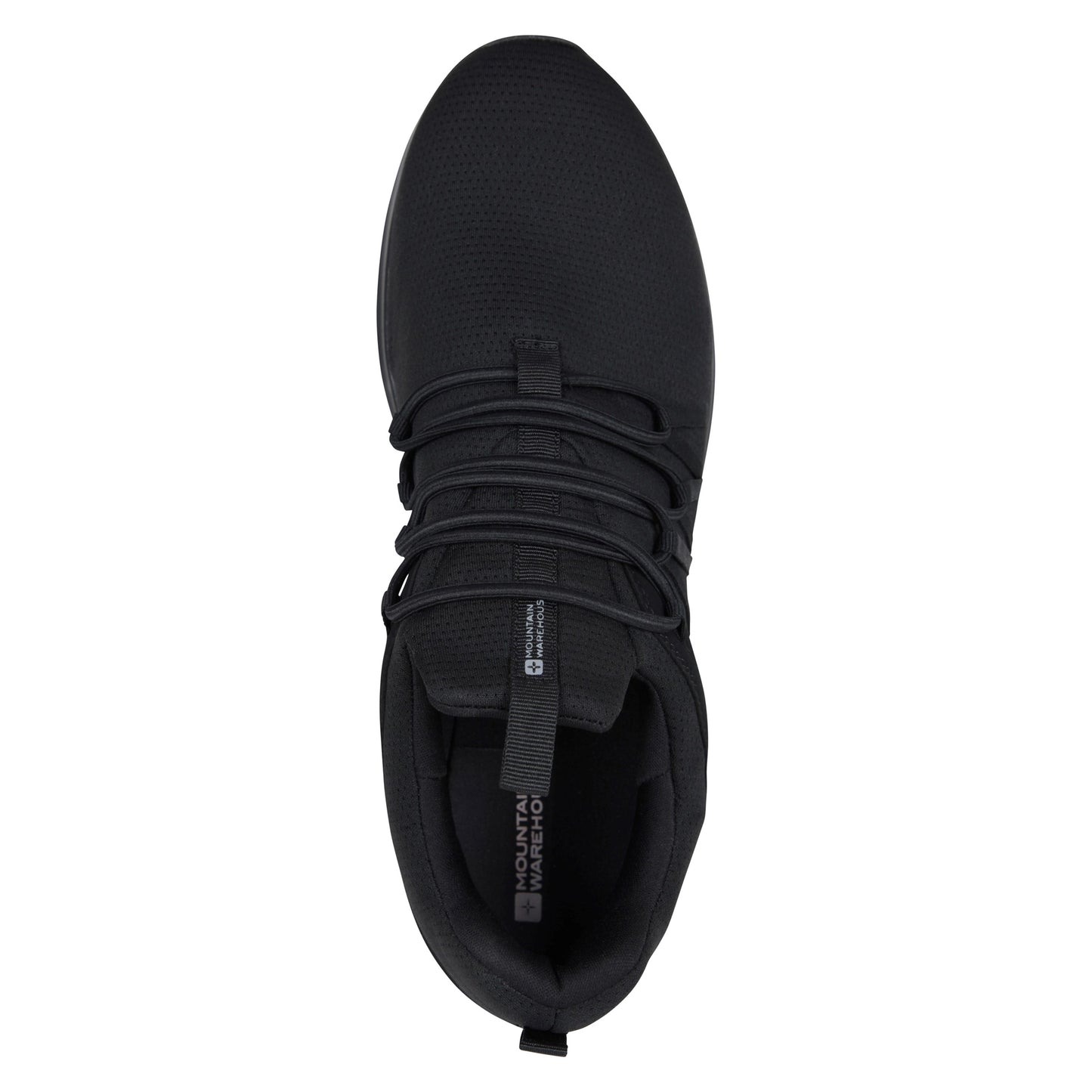 Black - Pack Shot - Mountain Warehouse Mens Swift Lightweight Trainers