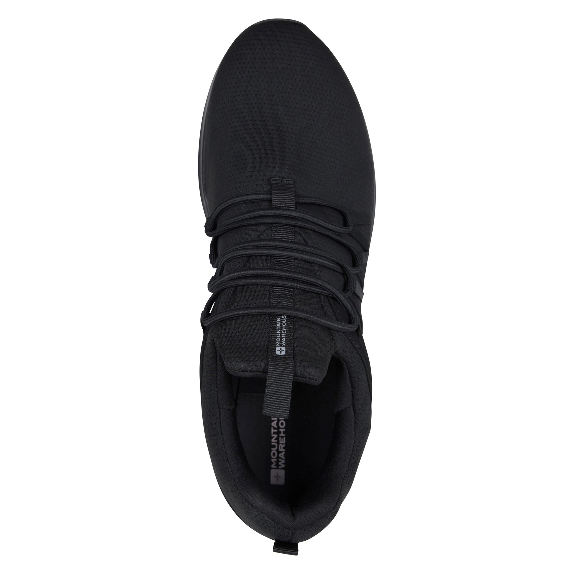 Black - Pack Shot - Mountain Warehouse Mens Swift Lightweight Trainers