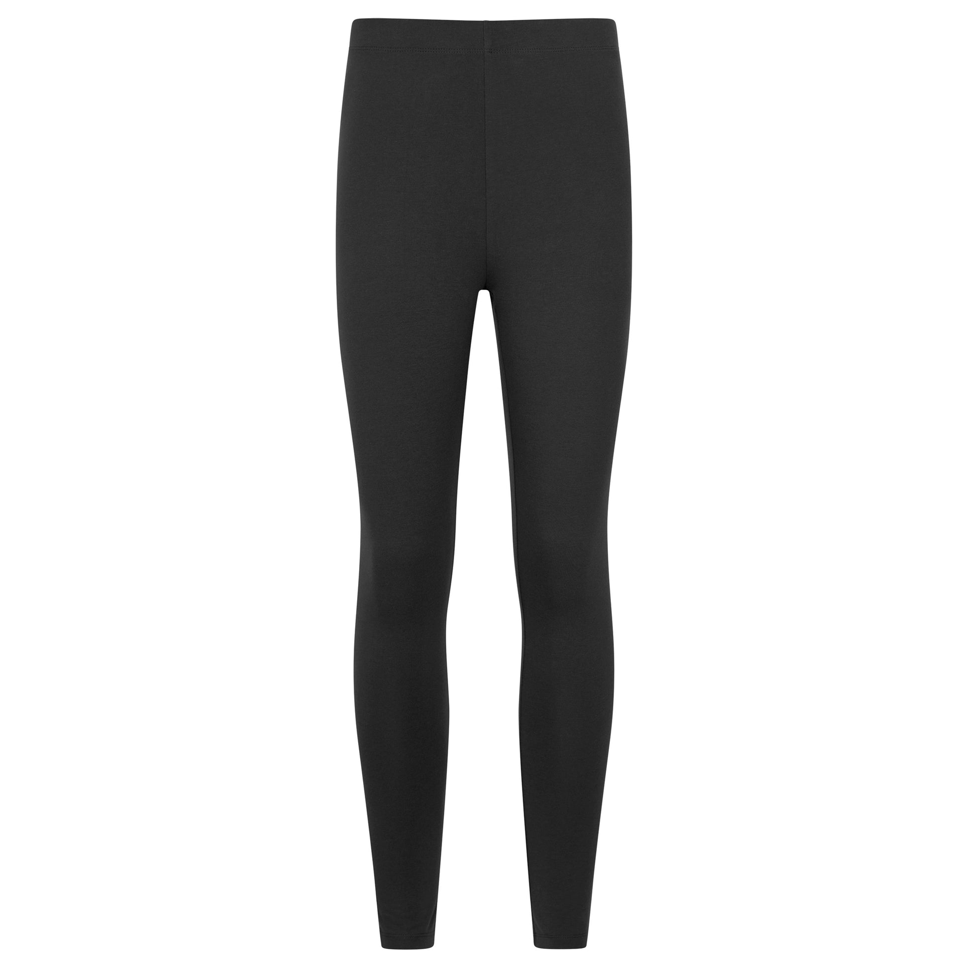Black-Green - Back - Mountain Warehouse Womens-Ladies Cotton Blend Leggings (Pack of 2)