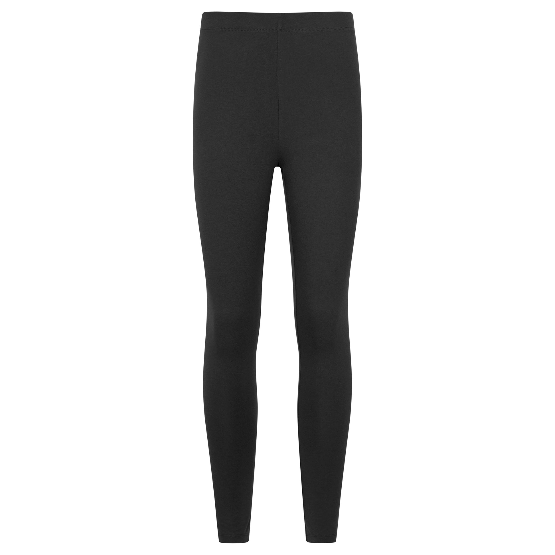 Grey-Black - Side - Mountain Warehouse Womens-Ladies Cotton Blend Leggings (Pack of 2)