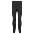 Grey-Black - Side - Mountain Warehouse Womens-Ladies Cotton Blend Leggings (Pack of 2)