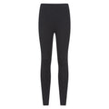 Jet Black - Back - Mountain Warehouse Womens-Ladies Cotton Blend Leggings (Pack of 2)