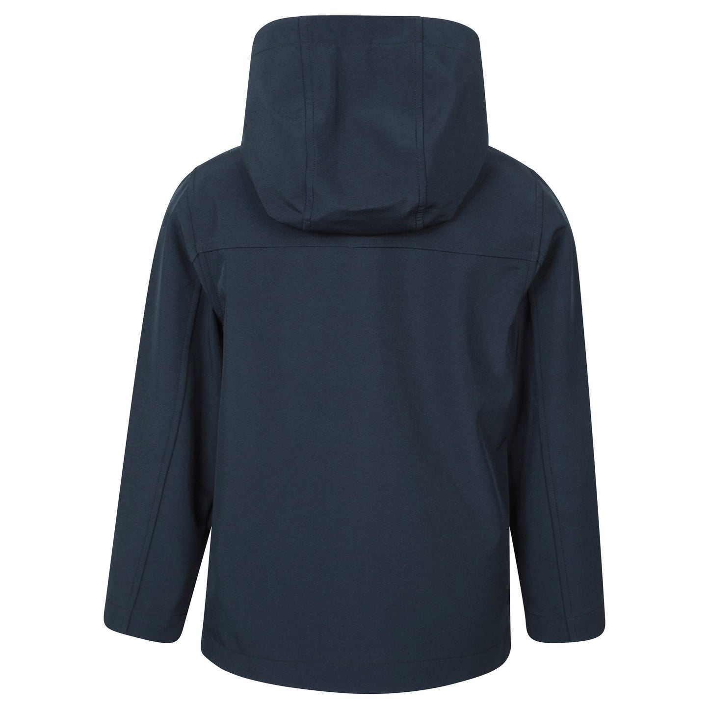 Black - Back - Mountain Warehouse Childrens-Kids Retreat Lightweight Soft Shell Jacket