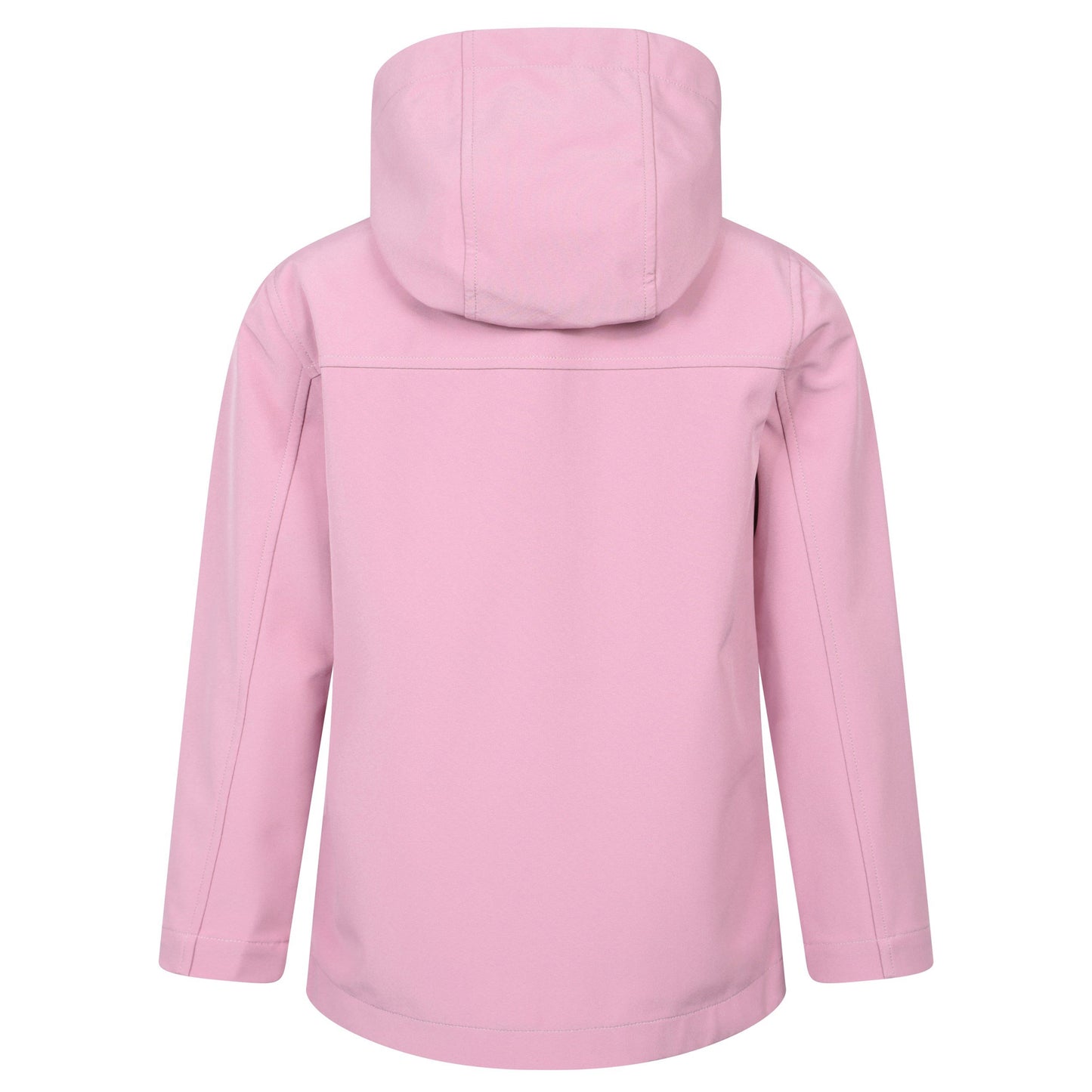 Dark Pink - Back - Mountain Warehouse Childrens-Kids Retreat Lightweight Soft Shell Jacket