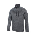 Grey - Lifestyle - Mountain Warehouse Mens Half Zip Midlayer