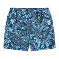 Dark Blue - Back - Animal Mens Deep Dive Leaves Boardshorts