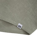 Pale Green - Side - Animal Womens-Ladies Nova Linen Shirt